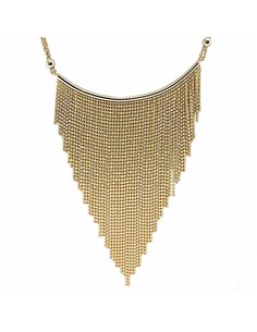 COLLIER PLASTRON FEMME VERMEIL CASCADE