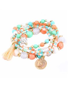 BRACELET PERLES AMOUR SUCRÉ