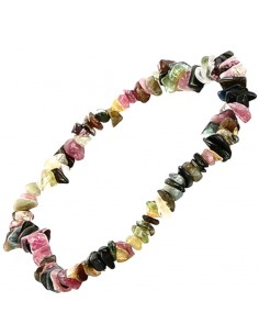 BRACELET PIERRE NATURELLE TOURMALINE MÉLANGÉE