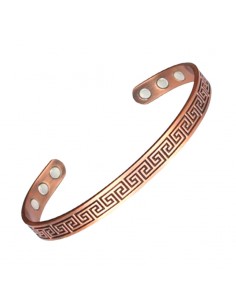 Bracelet jonc en cuivre avec aimant - Manco