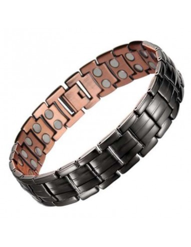 Bracelet magnétique en cuivre homme, soulage naturellement les douleurs