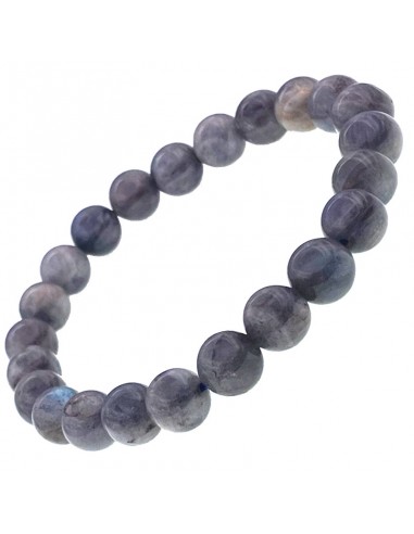 Bracelet en pierre naturelle de Labradorite perle de 8 mm